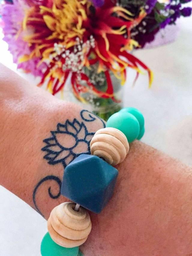 Fashionable Teething Bracelet by Nuby ﻿ Teach.Workout.Love