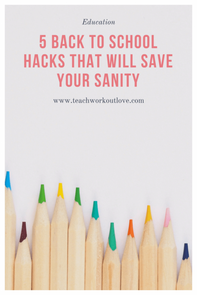 5 Back to School Tips That Will Save Your Mom Sanity