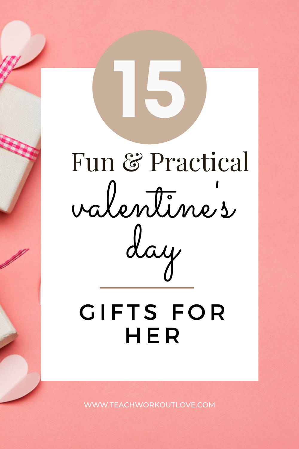 Every year we struggle with what to get women for Valentine's Day. Here are fun and practical Valentine's Day gifts for her that shows you rocked it.