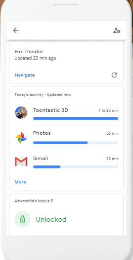 monitor your child's app