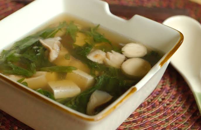Matsutake Mushroom Soup