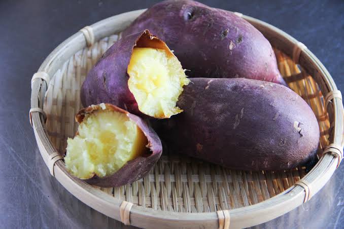 Sweet Potatoes (Yakiimo) japanese foods