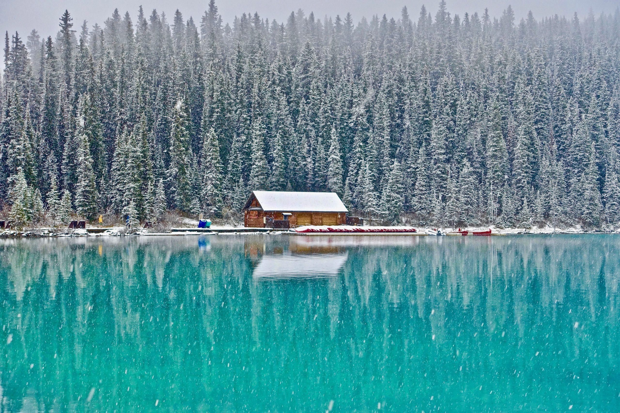 winter cabin for families 