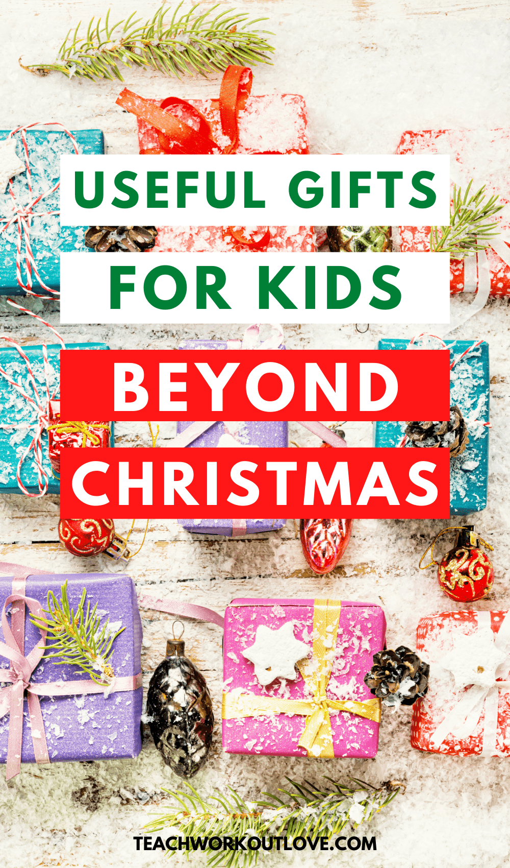 As a parent, we struggle with gifts! But what type of useful gifts can you get your child they actually use throughout the year and for years after that?
