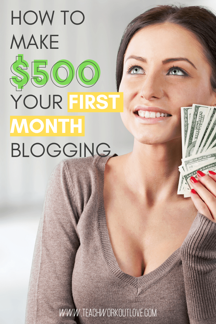 Starting a mom blog is a lot of work! Here are some important tips to begin making up to $500 within your first month of blogging!