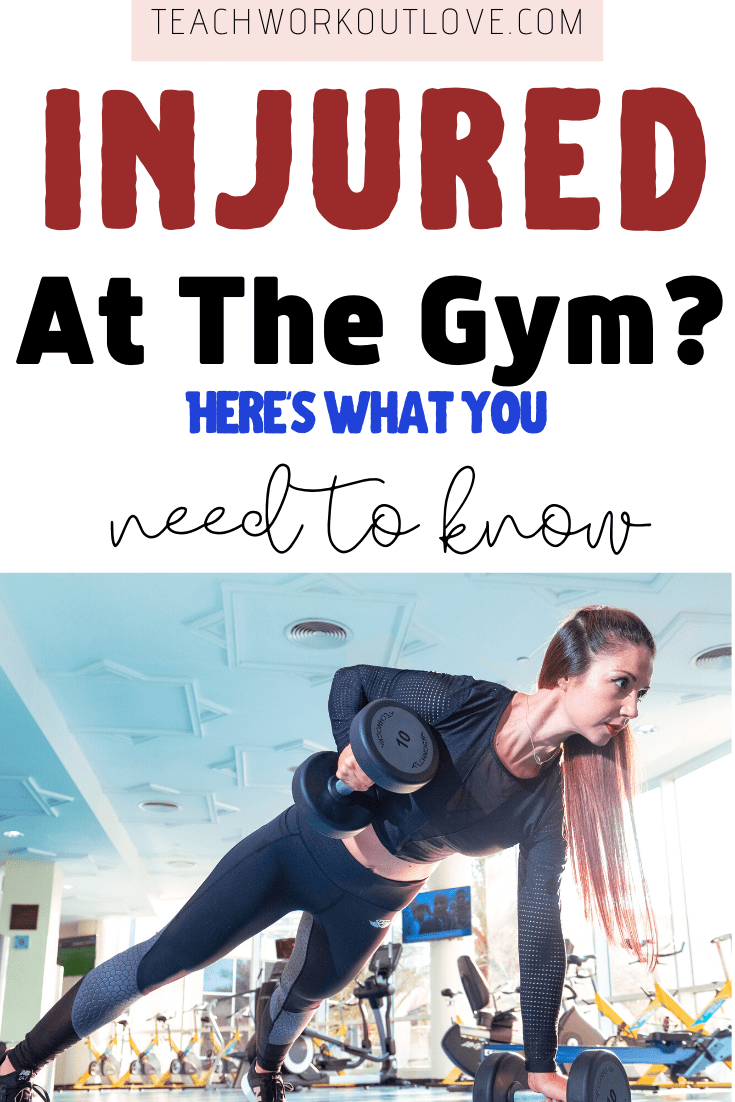 If you’ve recently had to stop working out because you were injured at the gym, here’s what to think about doing next. You could be entitled to something!