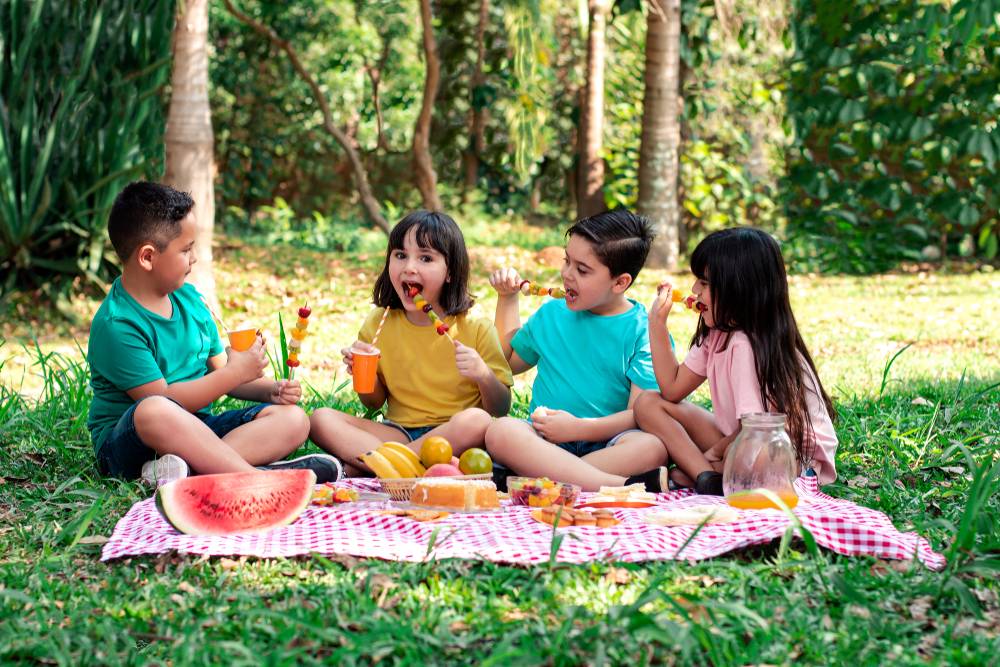 Childrens picnic food