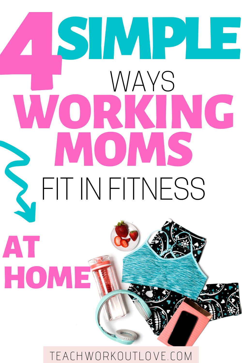 Are you struggling to find time to work out as a working mom? Read on to see how working moms can fit fitness in at home.