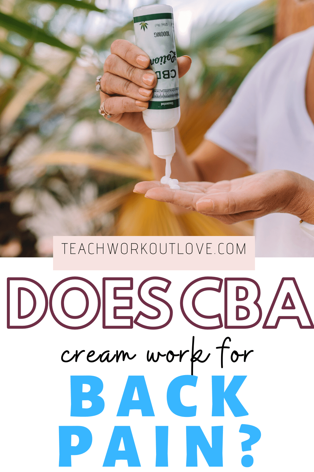 Back pain is a very common area of pain, especially for people with tedious work. In this post, we'll shed light on how to treat back pain with CBD cream.