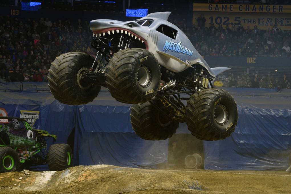 Megalodon real Spokane Monster Jam