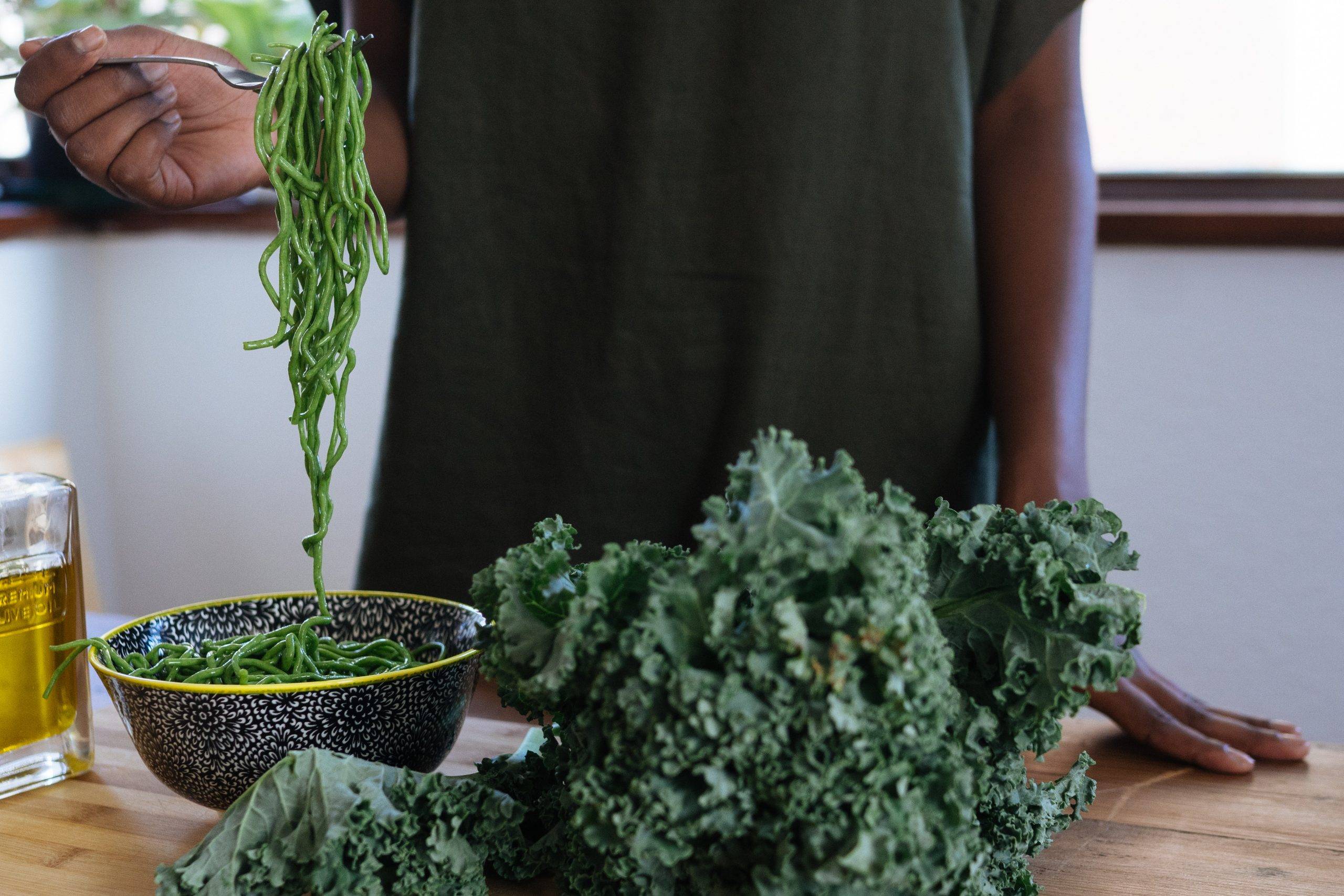 kale for healthy snack