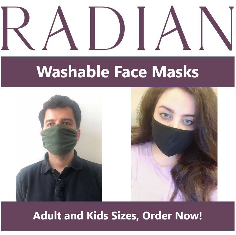 Non-medical Reusable Masks Available Now! Super Comfortable, Washable 2-Layer fabric