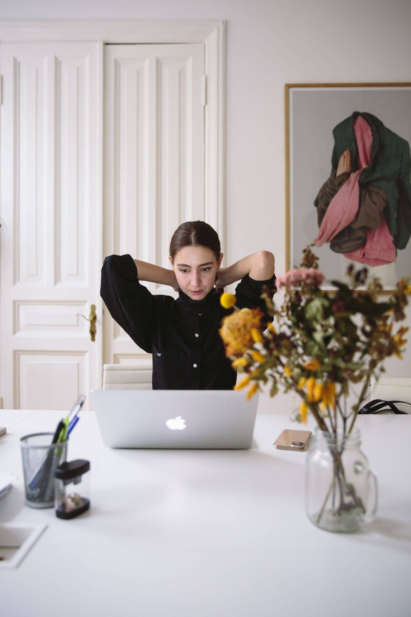 working from home