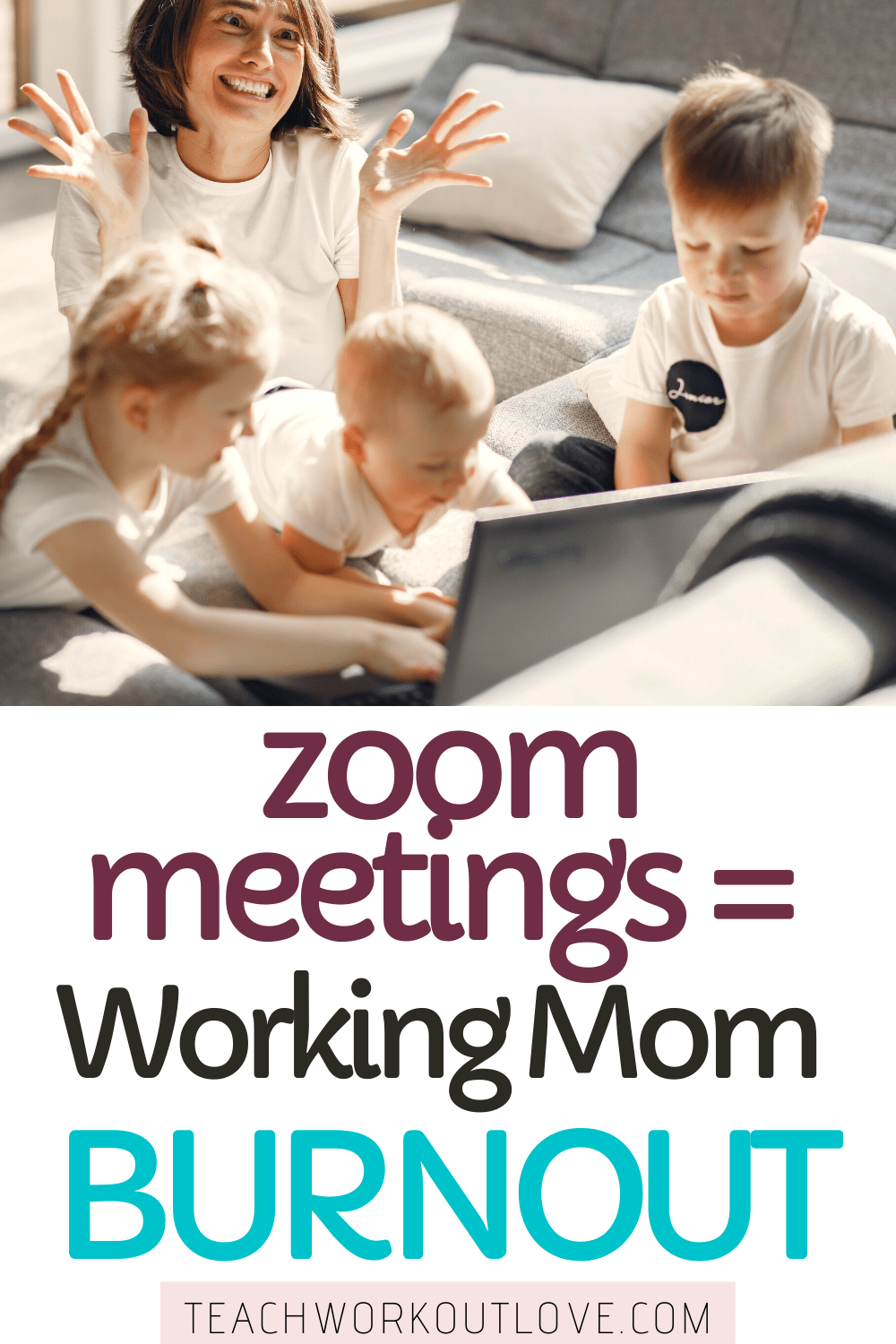 Zoom Meetings are a new working mom nightmare! Let’s dig deeper and look at the bigger picture of why and how working moms are dealing with it. 
