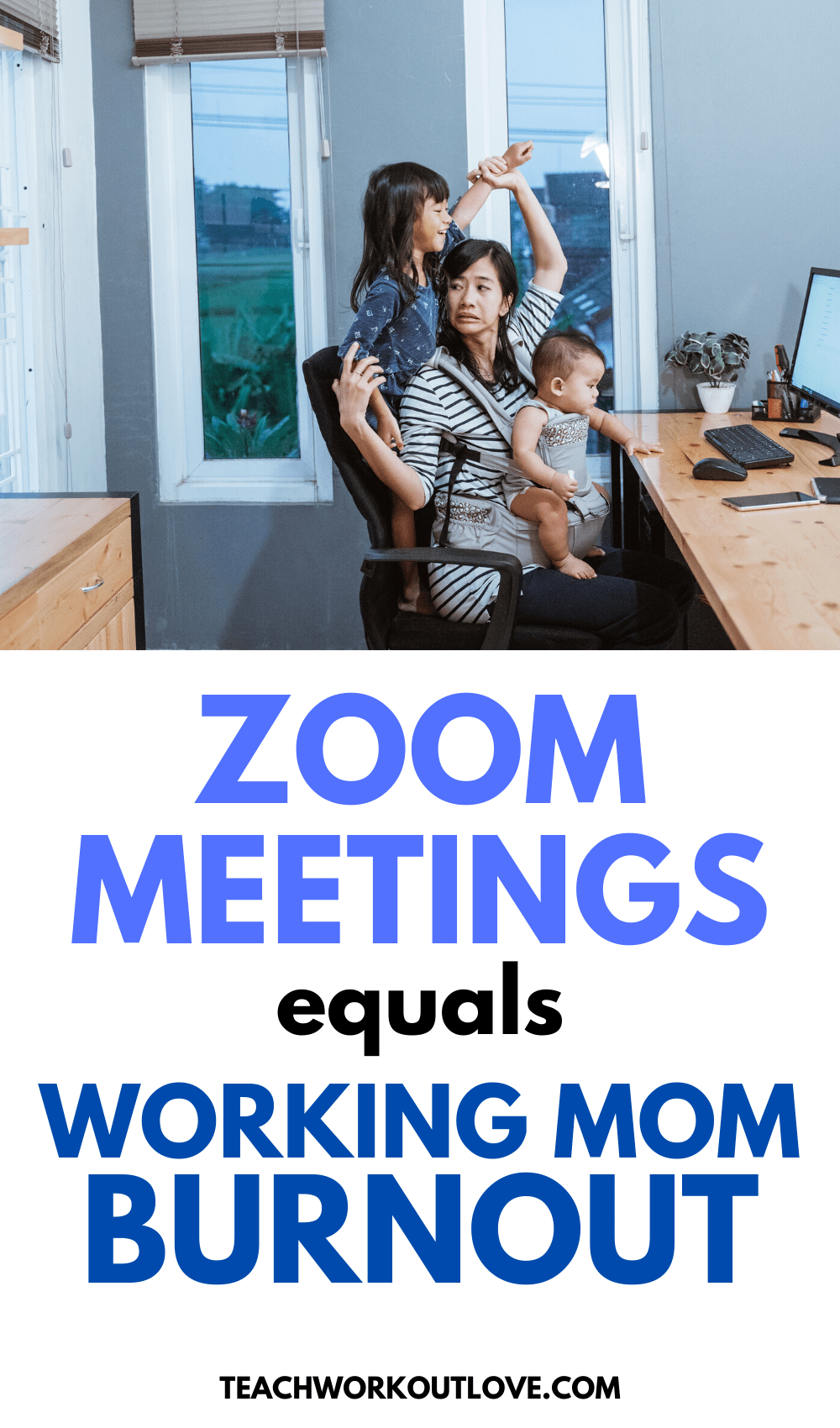 Zoom Meetings are a new working mom nightmare! Let’s dig deeper and look at the bigger picture of why and how working moms are dealing with it.