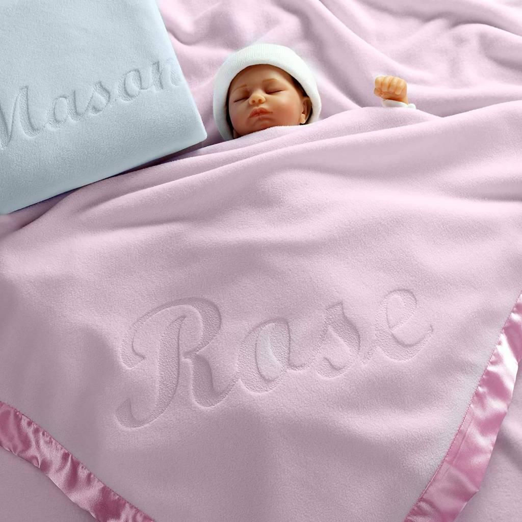 baby shower personalized baby blanket