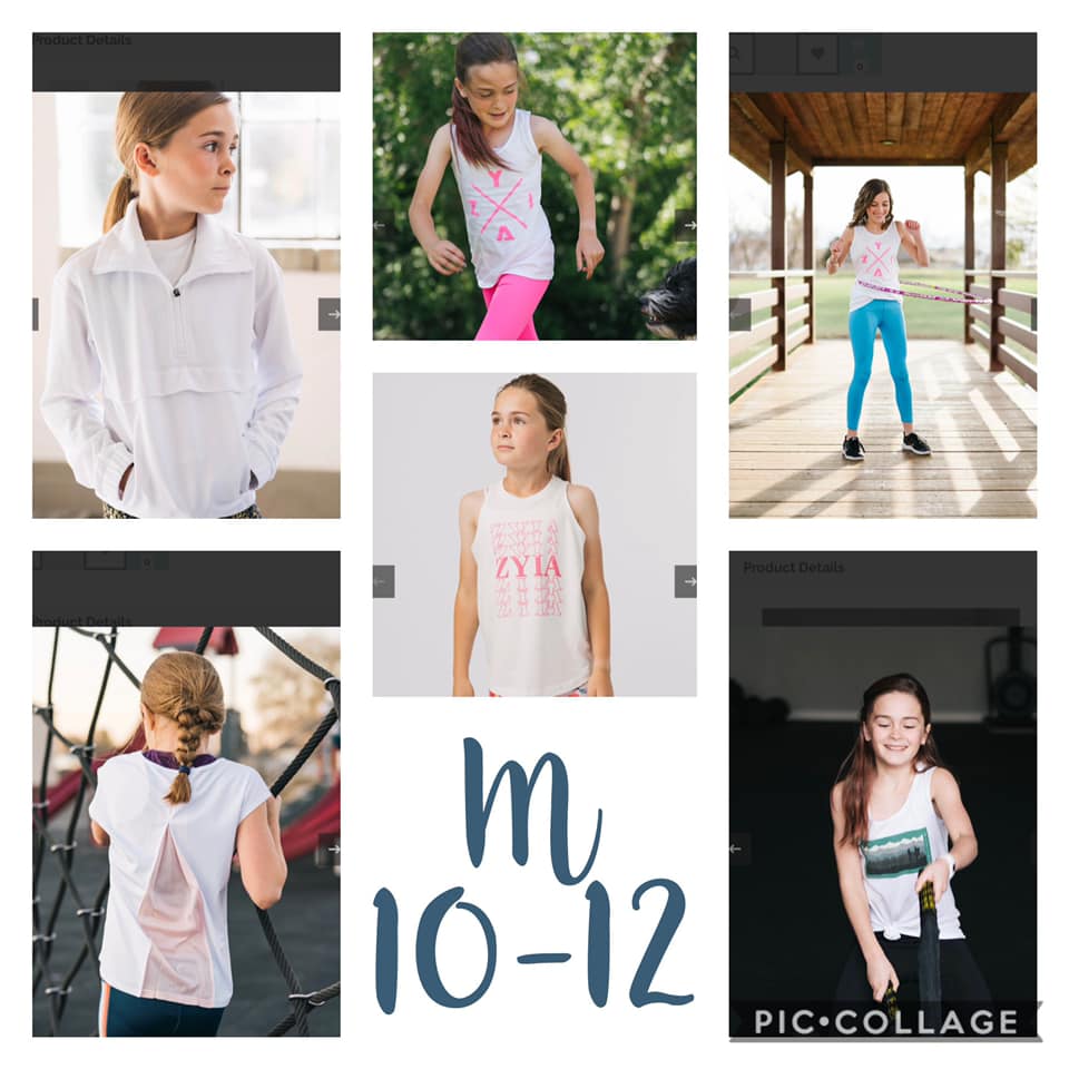Medium 10-12 Kid's Activewear