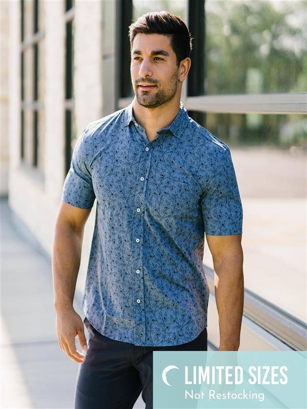 mens smart floral shirts