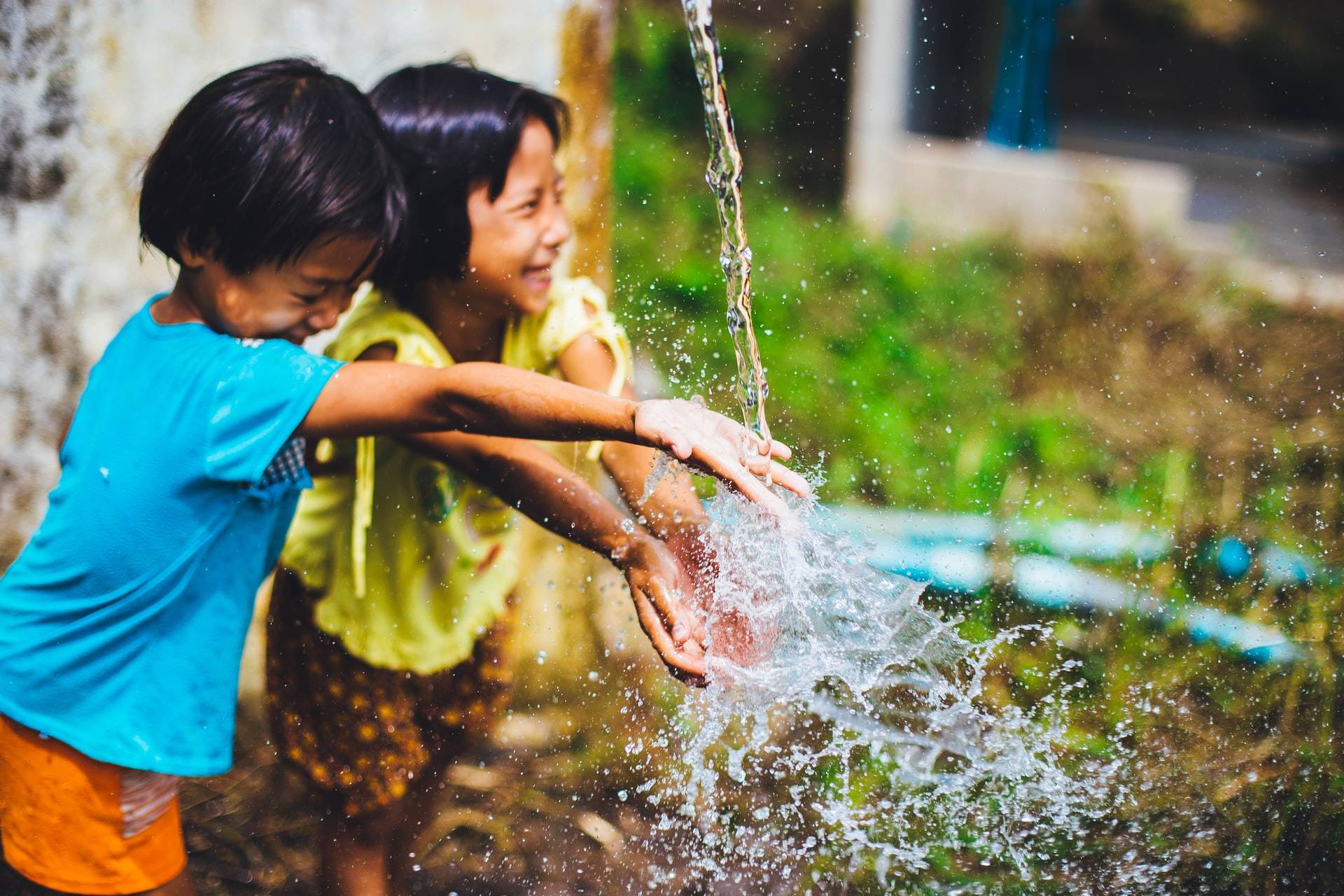 teaching your child to wash their hands
