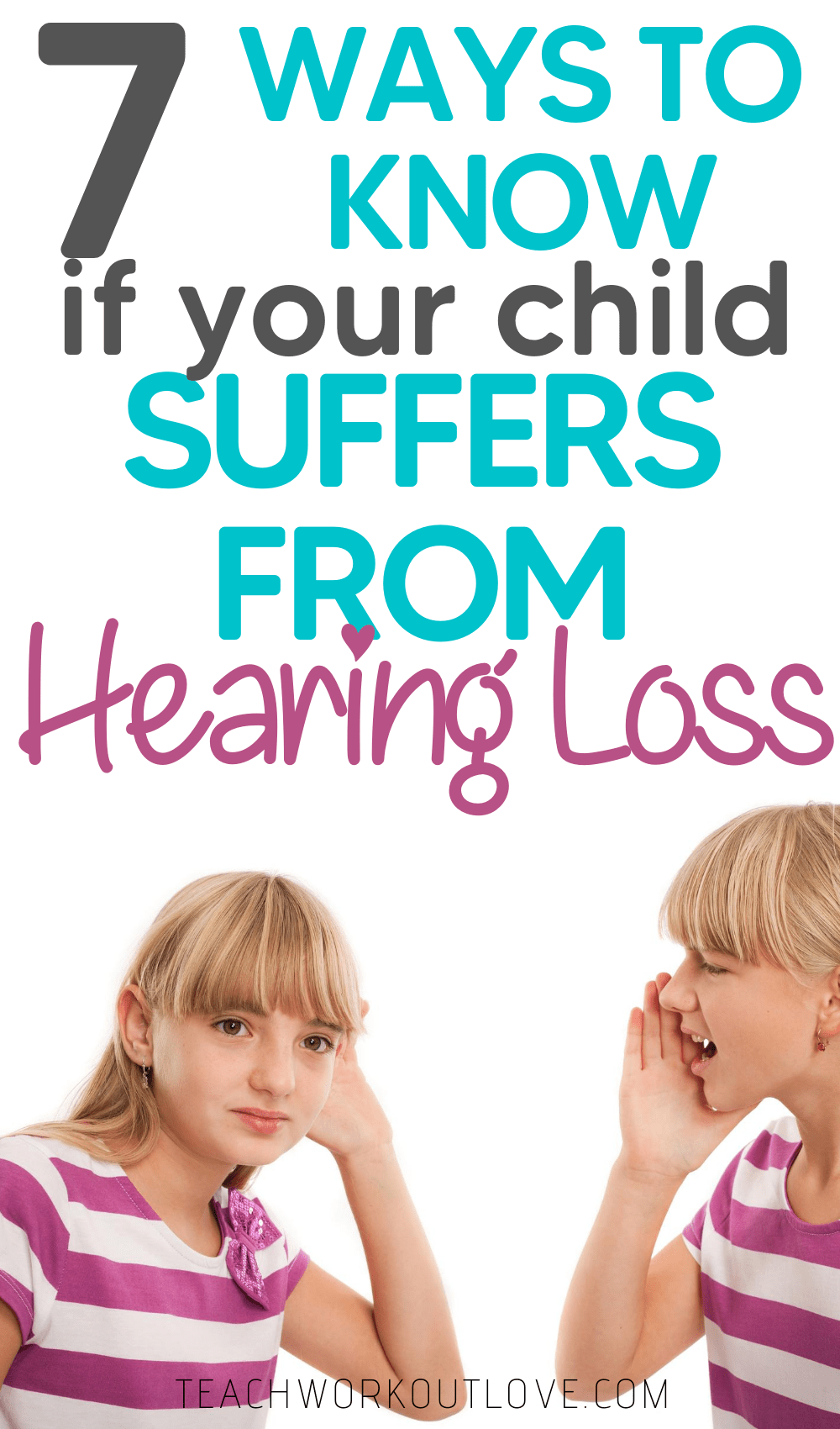 Thinking your child suffers from hearing loss? We'll take a look at the signs and indications that your child may have hearing loss.