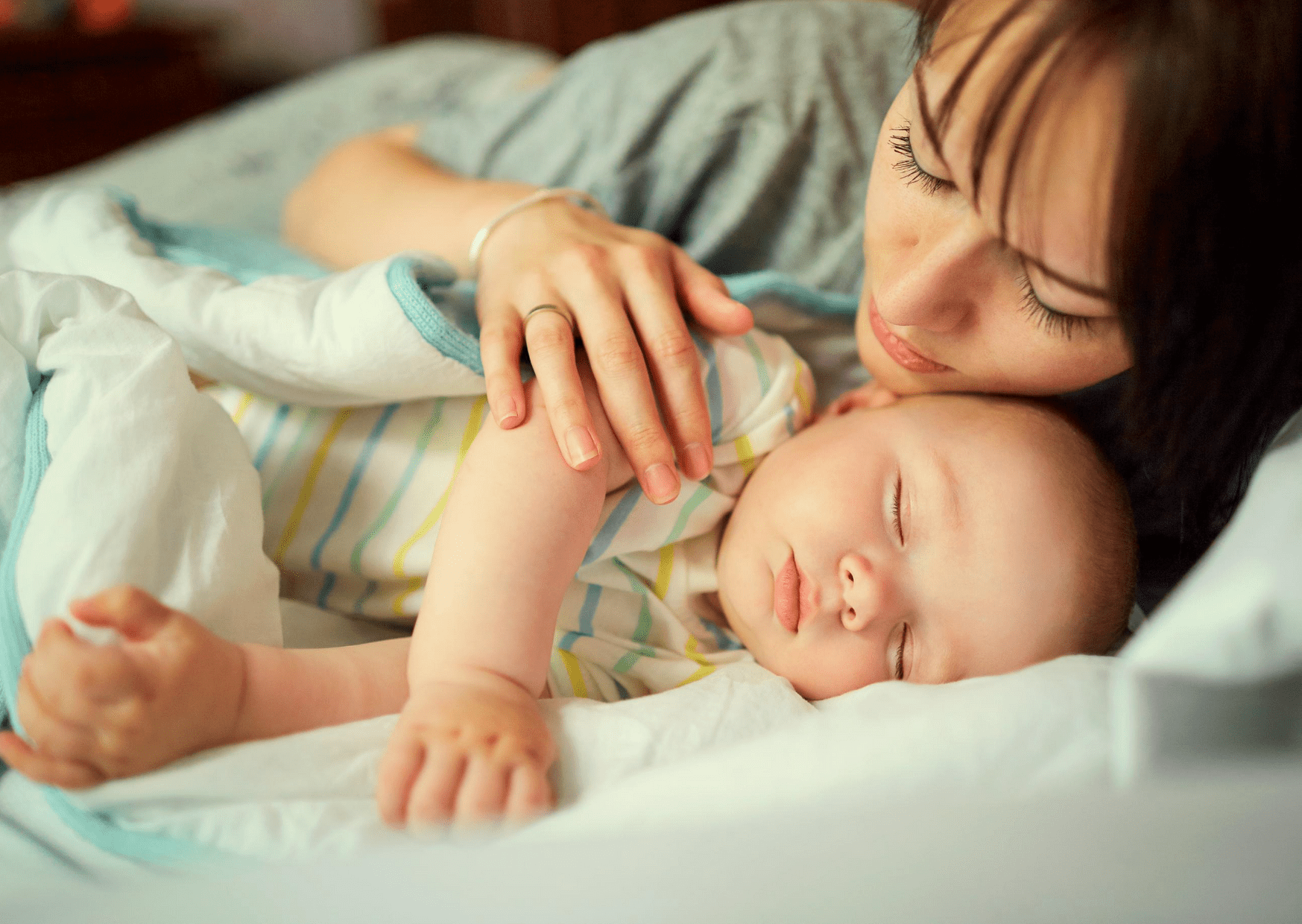 working mom sleep training