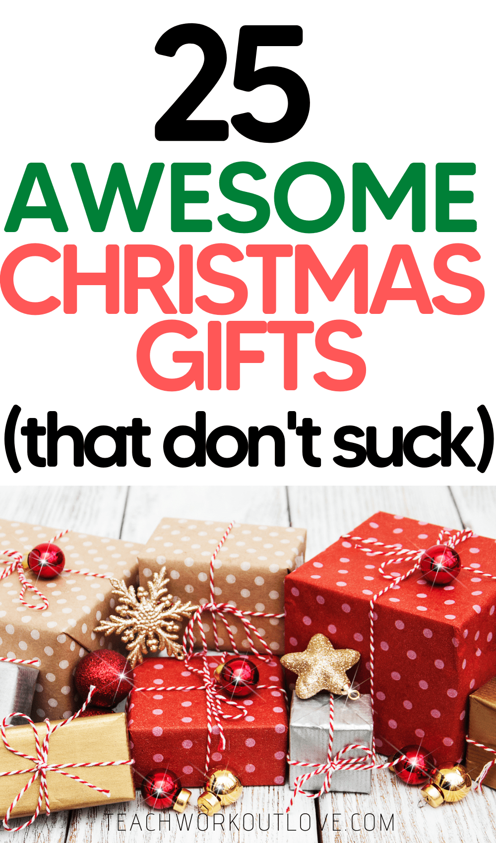Every year we have no idea what to get our loved ones for Christmas. So we made a list of some awesome Christmas gifts that rock.