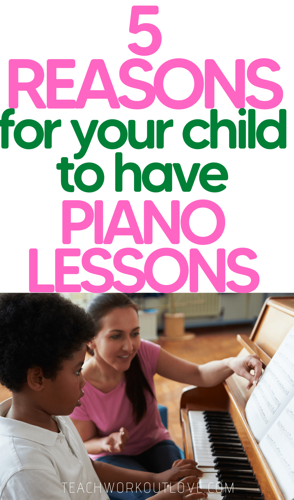 Children benefit a lot when they learn to play music. But what type of lessons should they take? Here's why piano lessons are so important.
