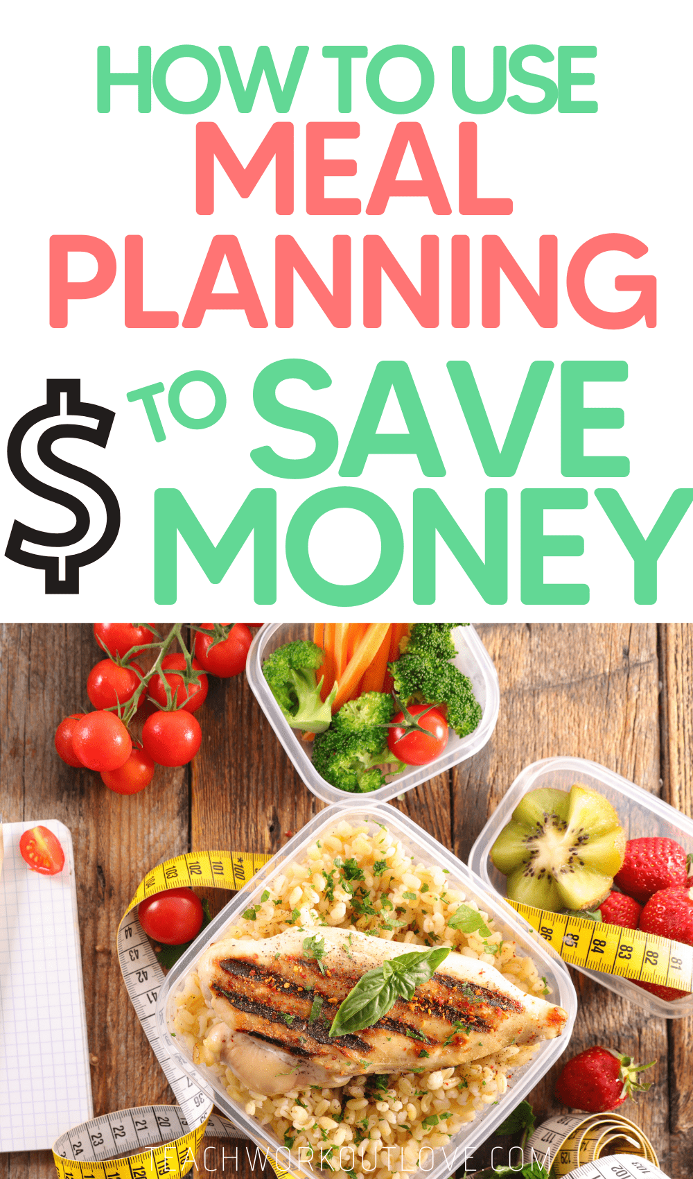 As a busy mom, food preparation & saving money is difficult with kids! Here's how meal prepping can help you save money & time. 