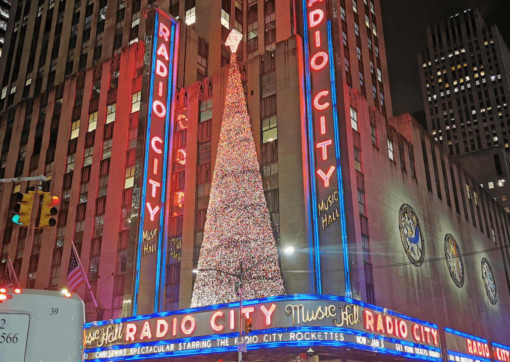 Radio City Music hall christmas nyc 
