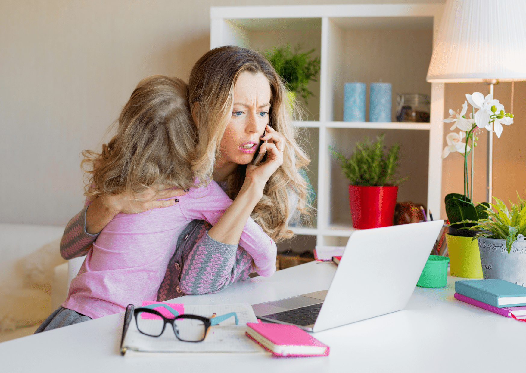 busy moms at home 