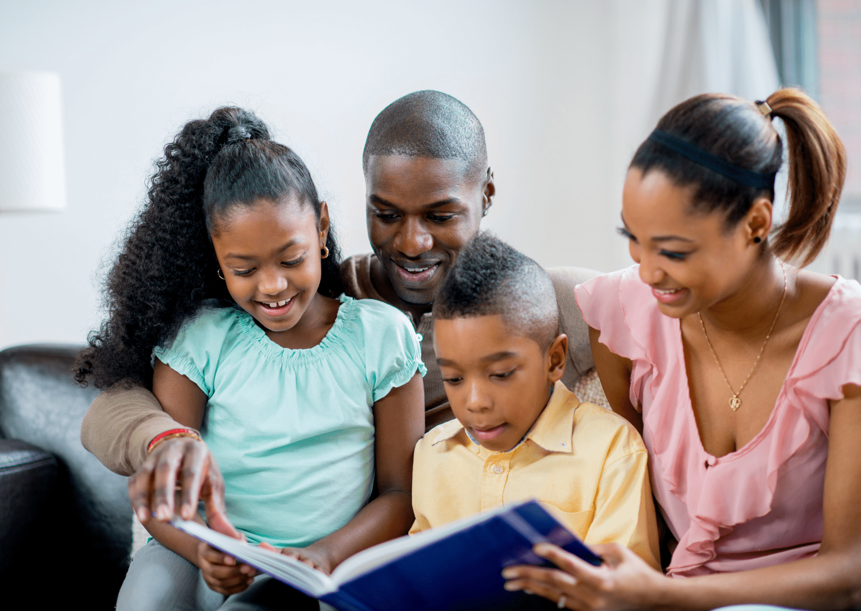 reading together as a family