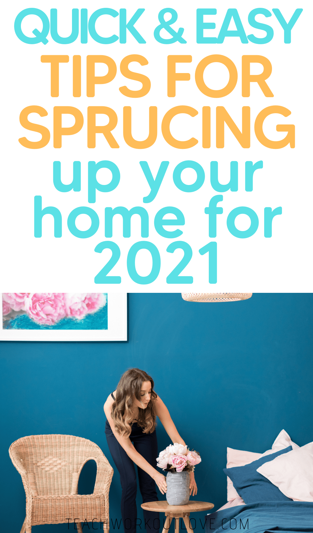 The new year is approaching and it's time to make some changes! Here's the latest tips on how to spruce up your home for 2021.
