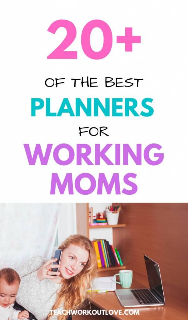 If you are looking for the best planners for working moms in 2020/21, I have 20+ great options for you here with prices and features.