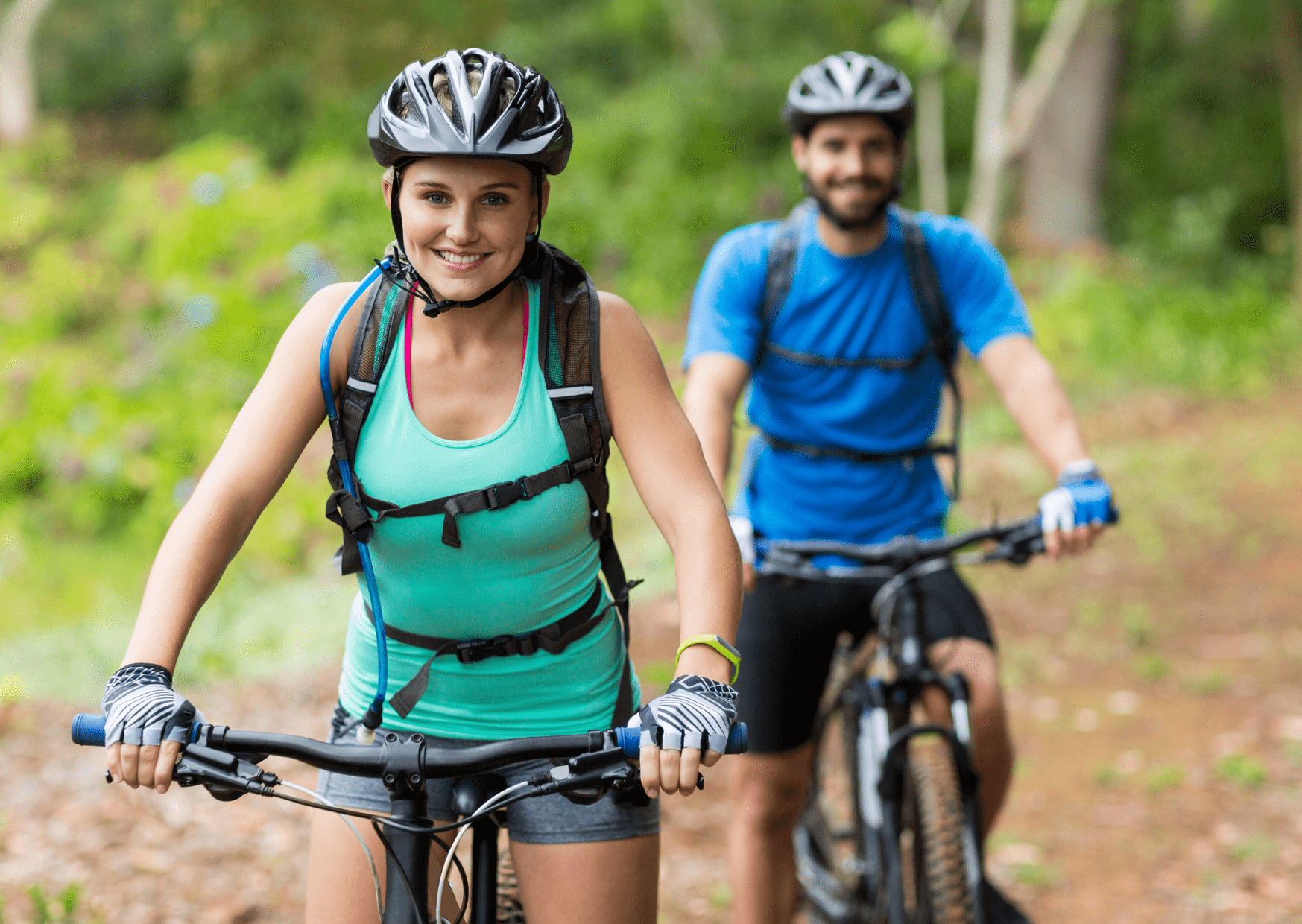 cycling outside 