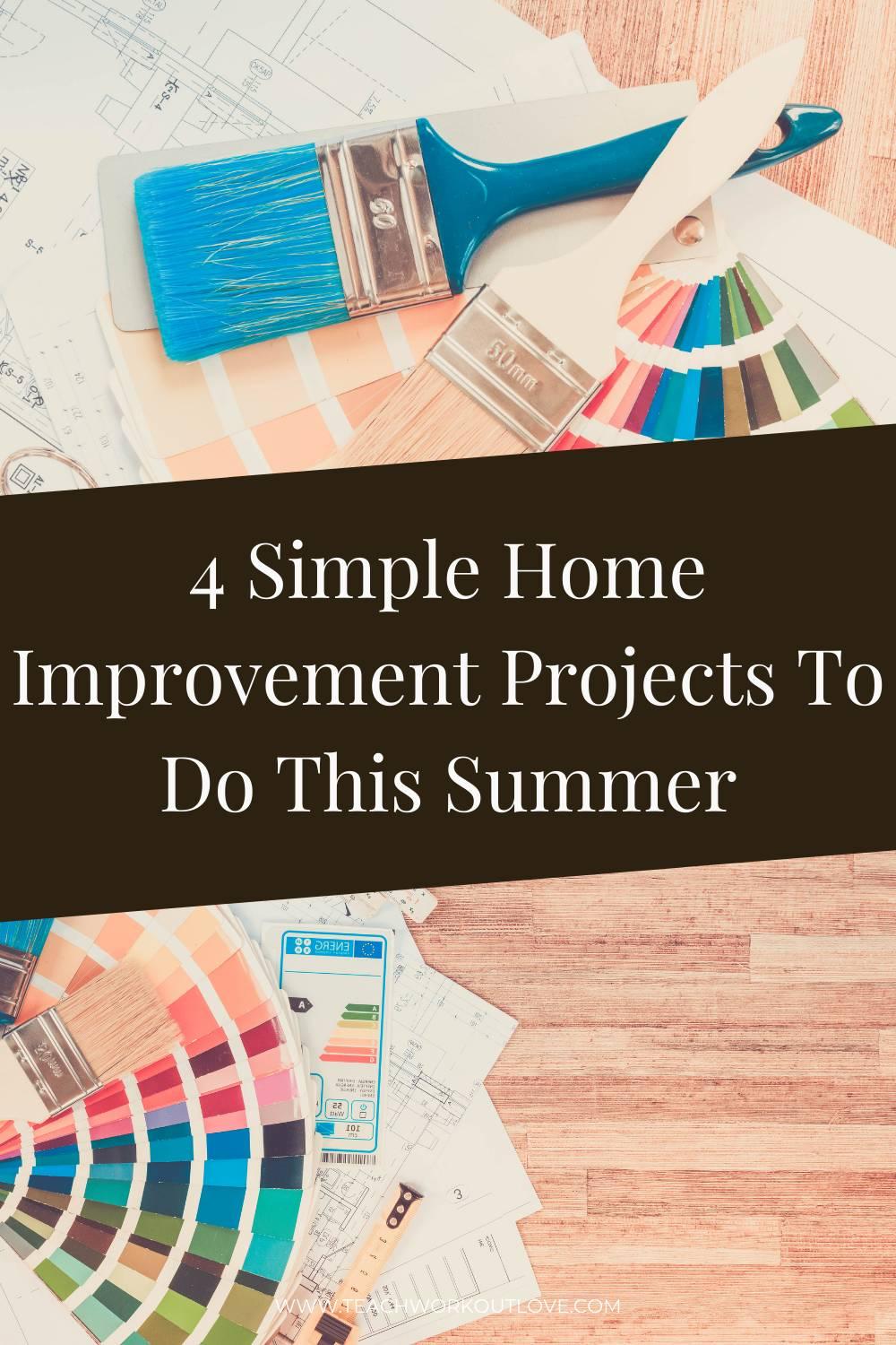 Looking to make some updates to your home to increase its value? Summer is the best time to work on it and here's the best home improvement projects to do. 