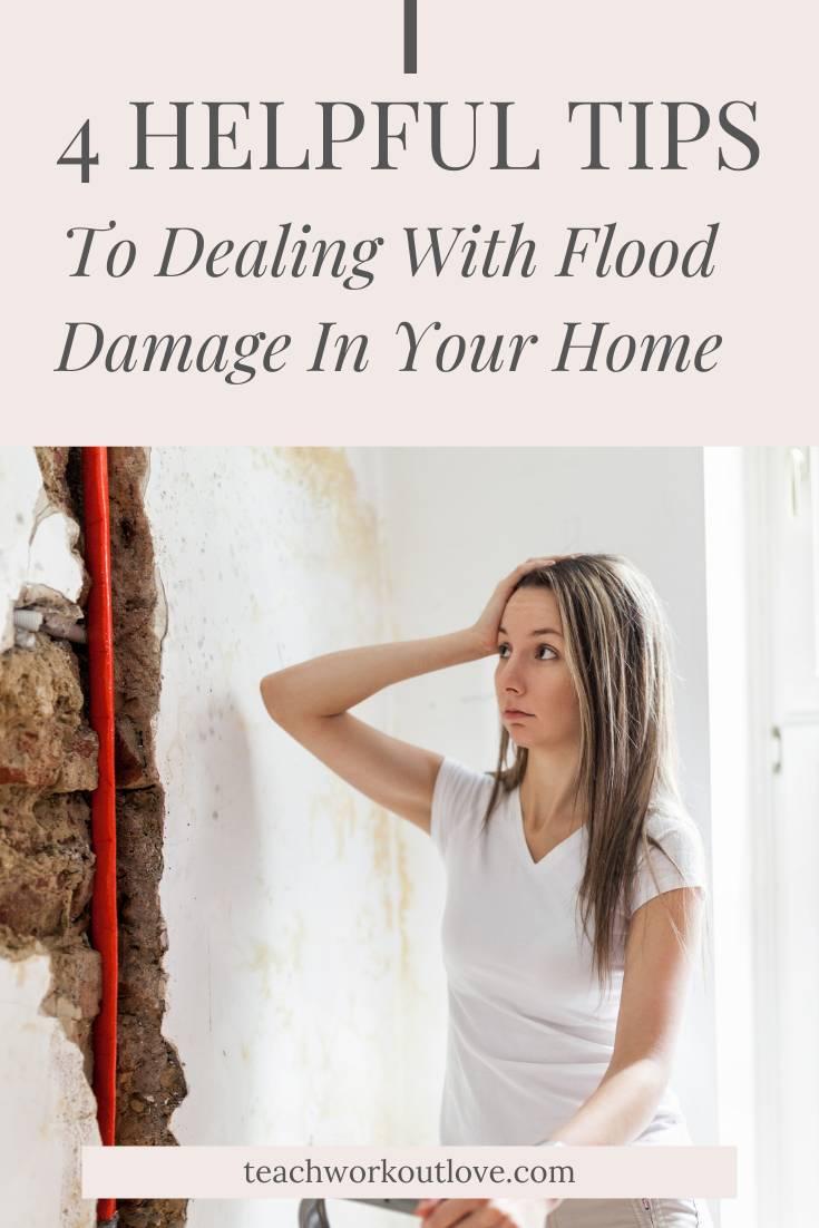 Are you dealing with flood damage this year? It is time to get our home back in order. Here are a few helpful tips. 