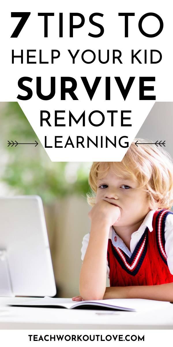 If you are teaching your child at home, you have probably discovered how hard it is to keep your young student focused during remote learning. Here's some tips!