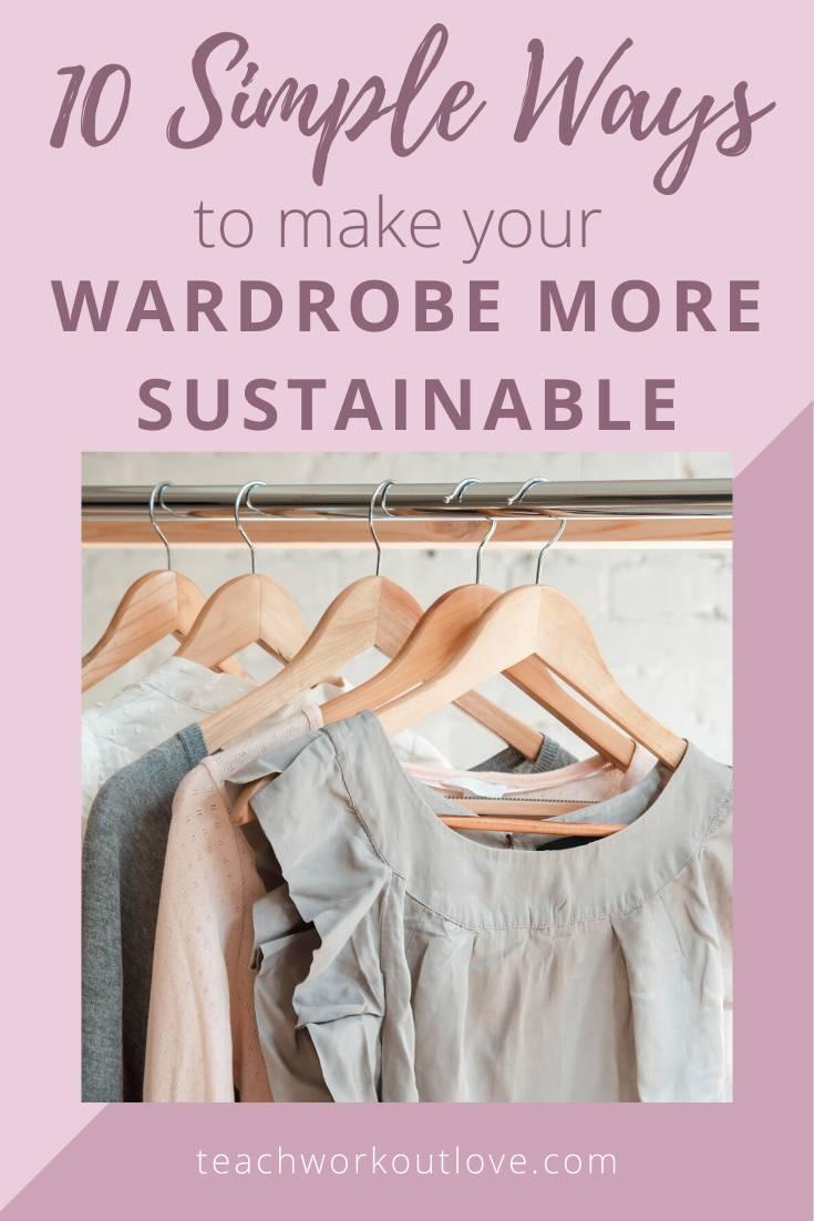 Want to figure out how to make your wardrobe more sustainable? We have the best tips for working moms. Read on!