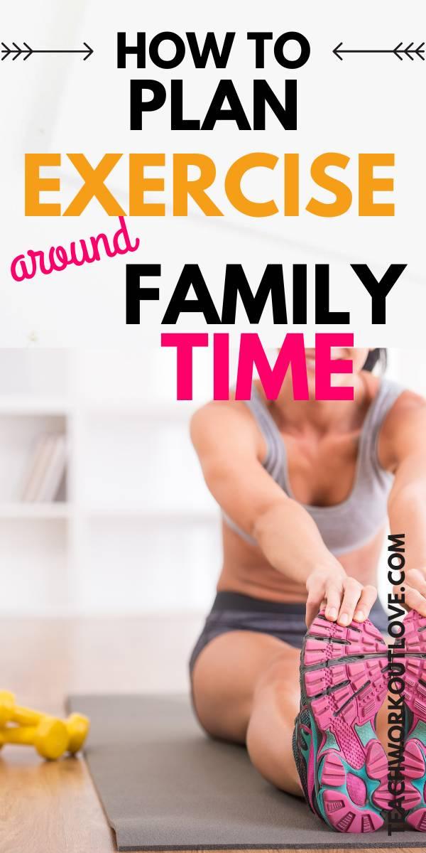 Are you struggling to find time to work out as a mom? Well don't worry, we have some ideas of how you can fit exercise into your family life!