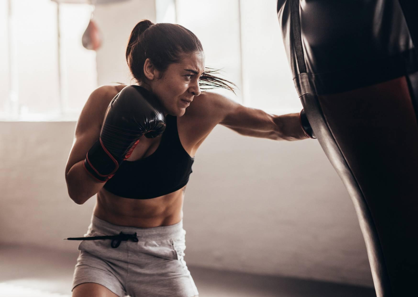 full body boxing for busy women emom workouts