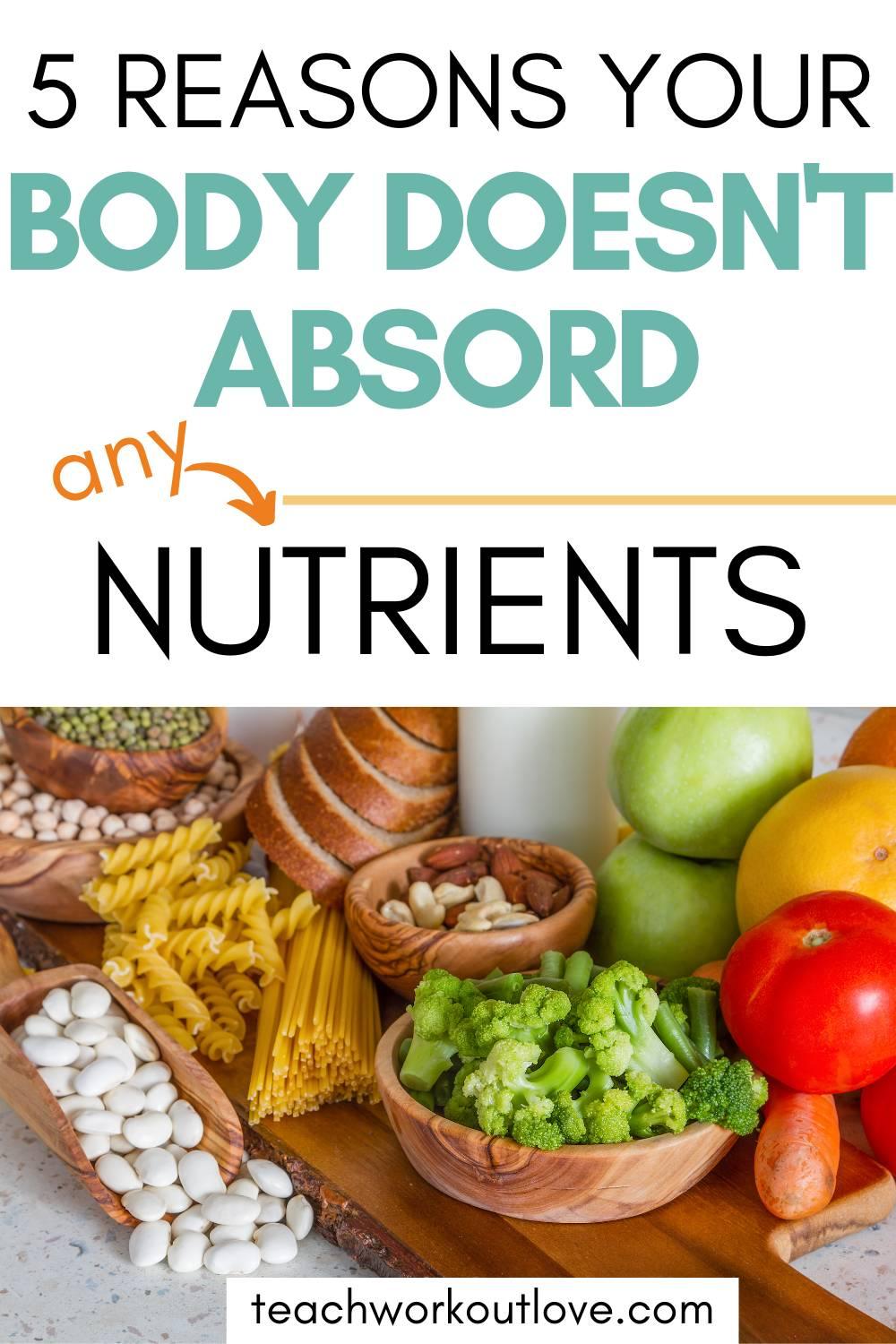 Why are you always tired despite your efforts? Here’s a hint: Could it be that your body doesn’t absorb nutrients properly?