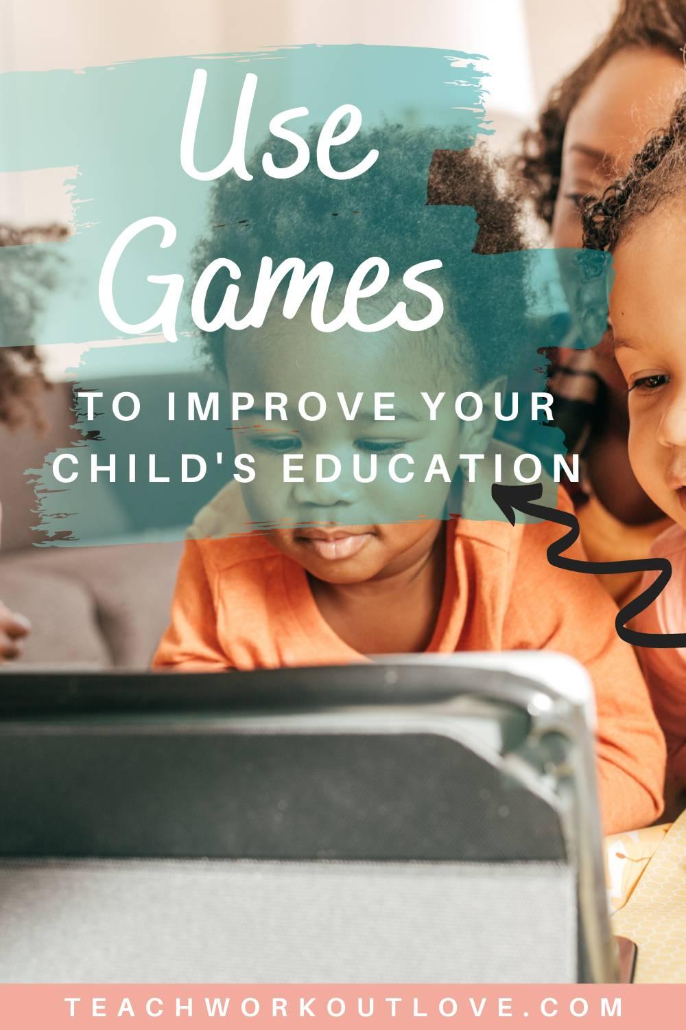 Games can play a major role to support child's education. Here are 3 ways to use games to improve your child's education.