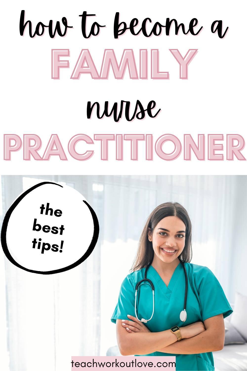If you are passionate about helping others, then becoming a family nurse practitioner could be the ideal career choice for you.