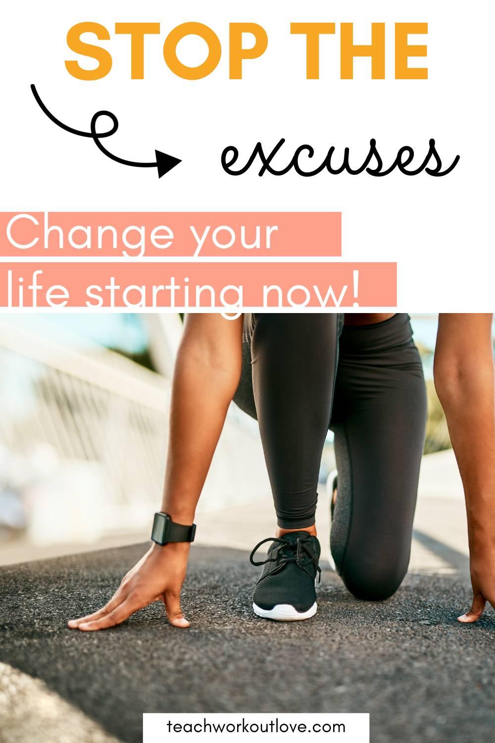 It’s time to change your life. Stop with the excuses and start changing your life for the better, right now. Here’s how to do that…