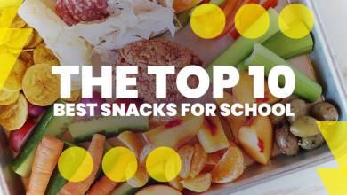 Top 10 Best Snacks to School