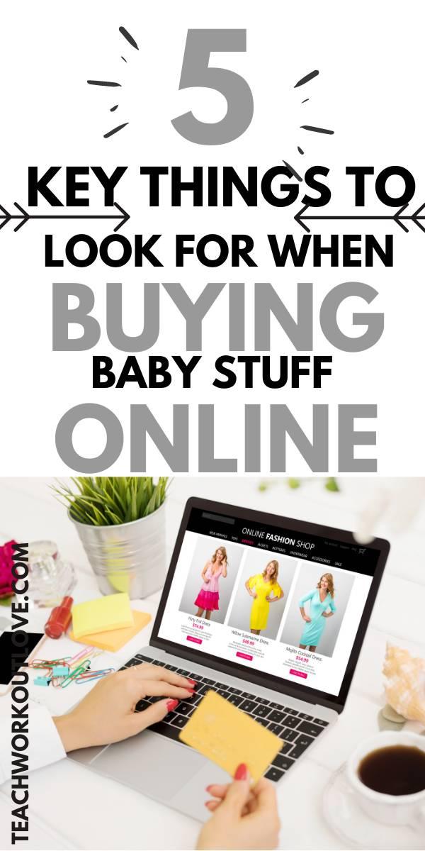 To make sure you're not wasting your hard-earned money on the wrong items, there are several important things to look out for when buying children's items online.