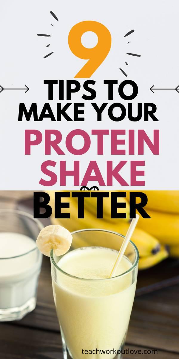 Protein shakes are quick and easy to make. You can even leave them sitting for hours before drinking them – no need to drink them immediately after preparing. Here are our top tips for making your protein shakes taste better than ever before: