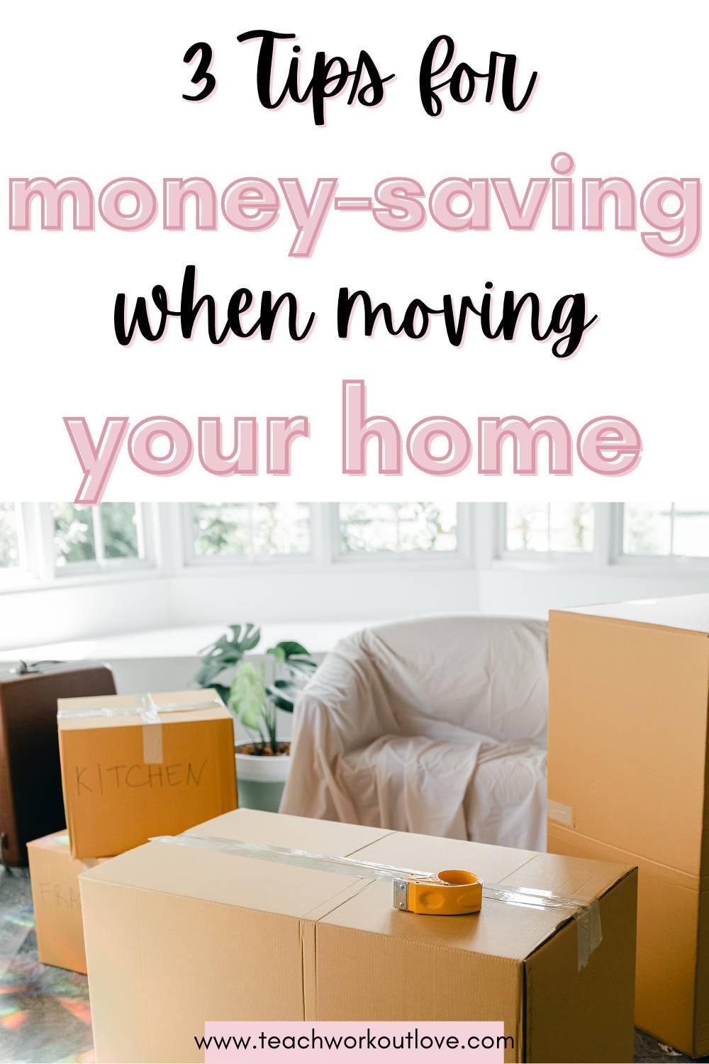 If you're on a tight budget, moving home can be stressful. But fear not, there are several ways to save money on your move, so you can stop worrying about your finances and start looking forward to your new life.
