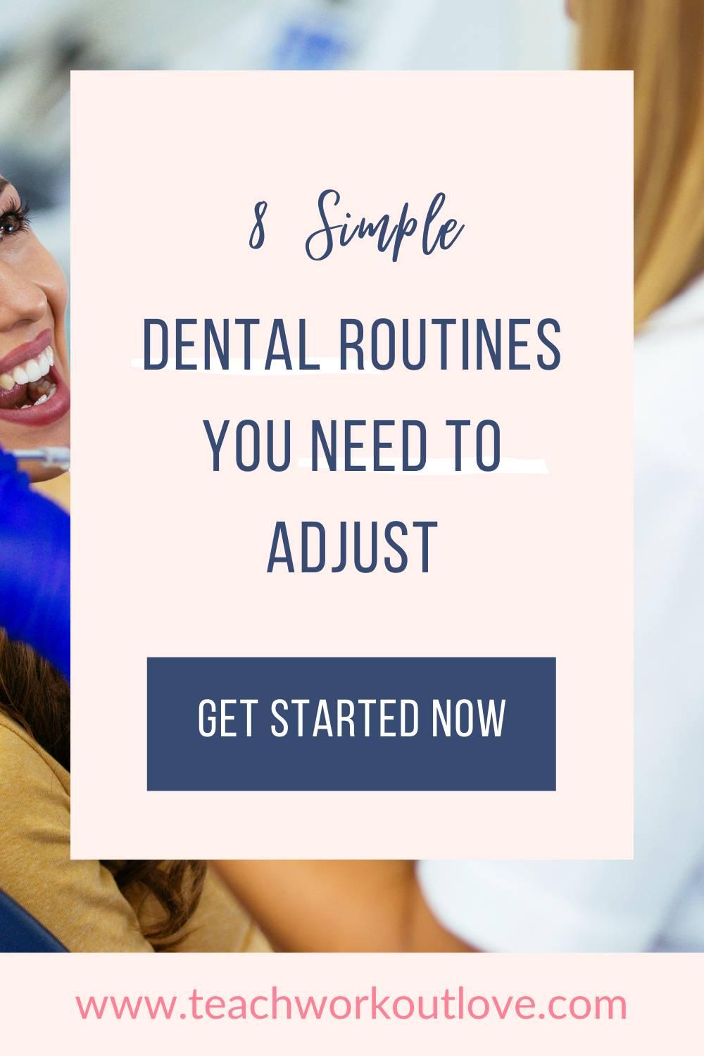 Let's explore the fundamentals of appropriate everyday dental care routine so you can devote considerable time to loving your teeth than repairing them.
