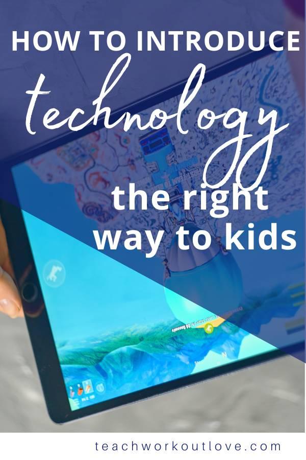 Your children will have to get familiar with tech tools at some point or another.  Here's how you can introduce your children to technology the right way.